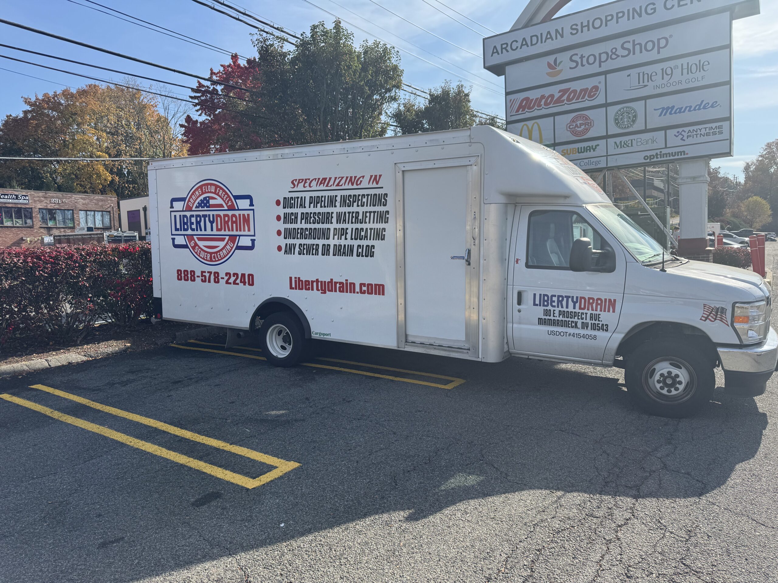 liberty drain truck in ossining NY